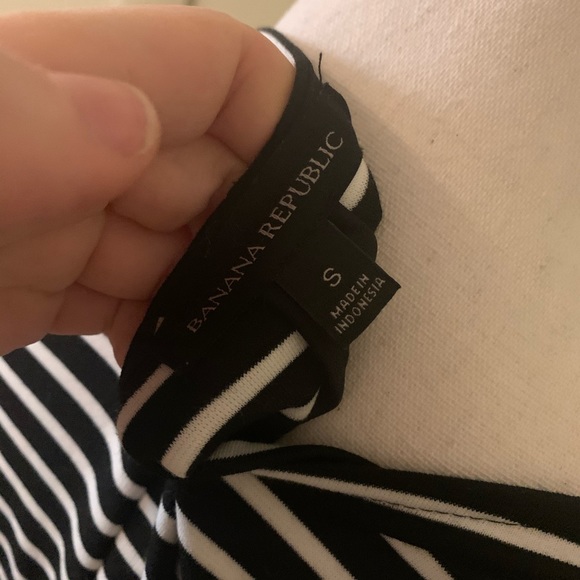 Banana Republic Striped Dress with Bell Sleeves - Picture 5 of 5